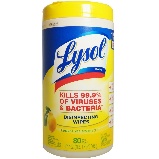 Lysol Disinfecting Wipes, Citrus Scent, 80 wipes